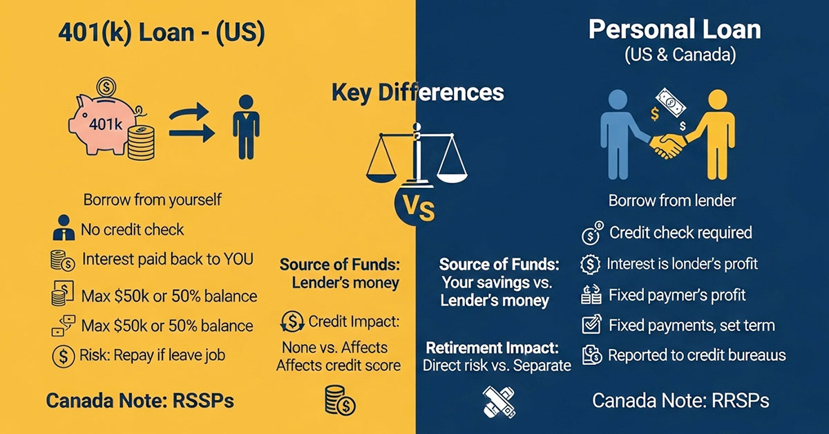 401k loan vs personal loan