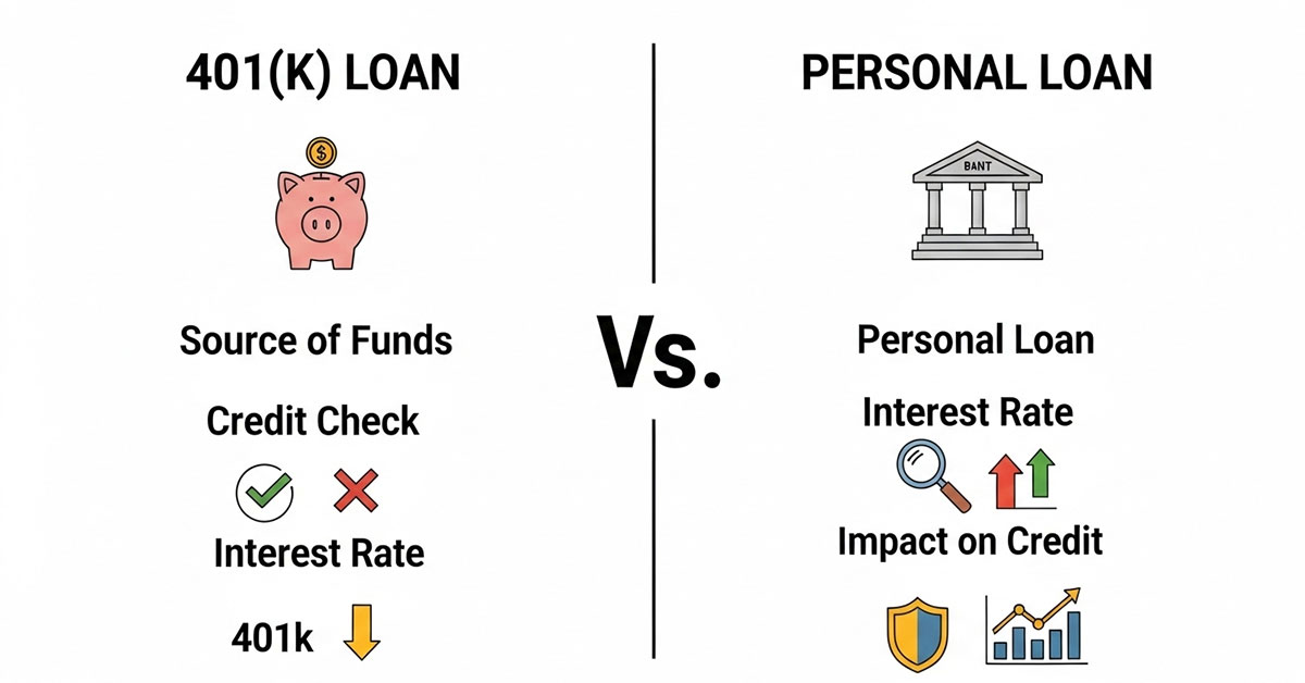 401k loan vs personal loan
