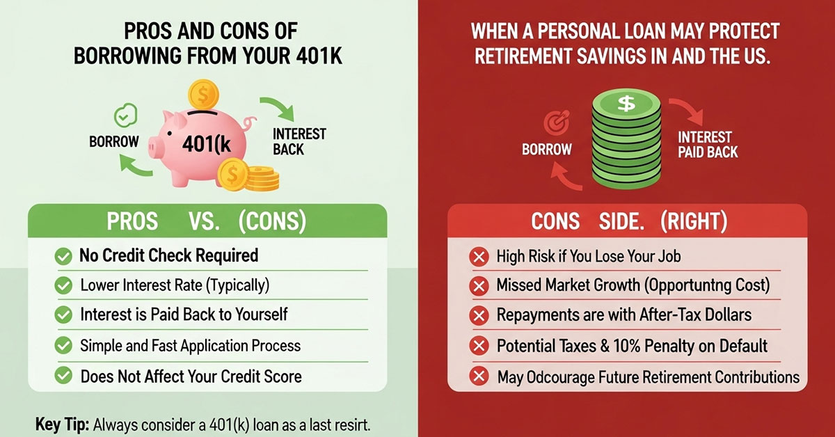 401k loan vs personal loan
