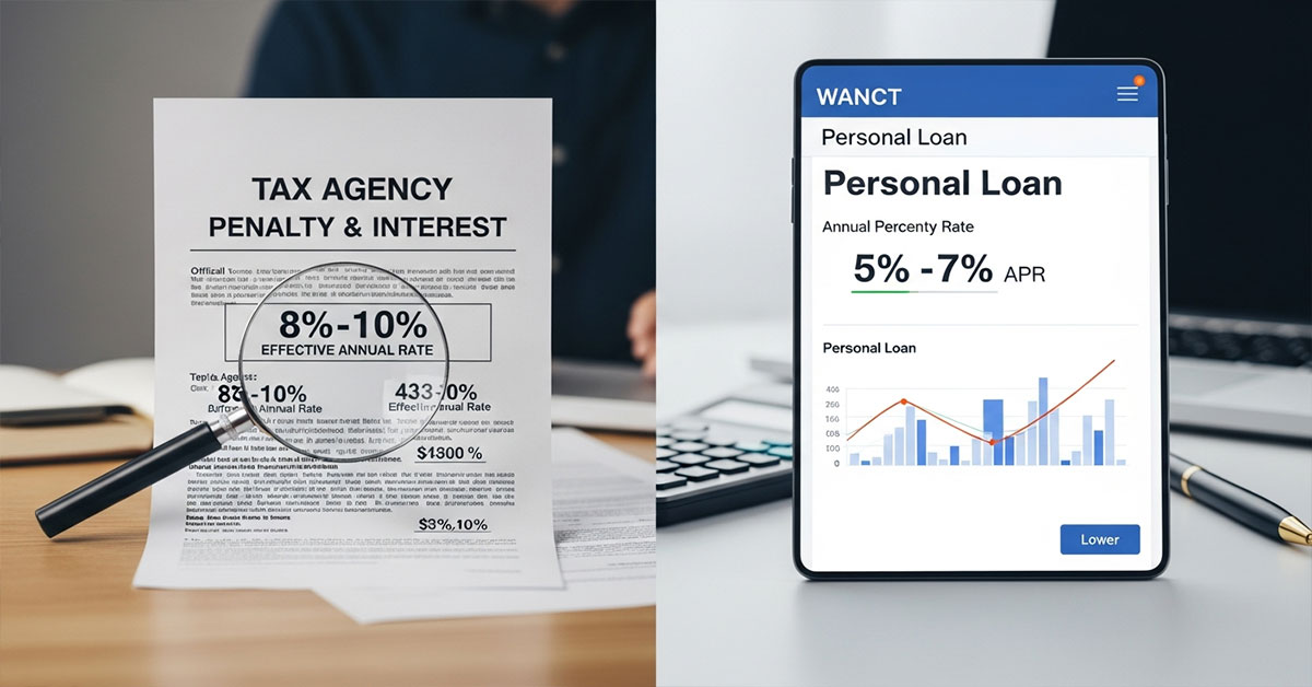 personal loan to pay taxes