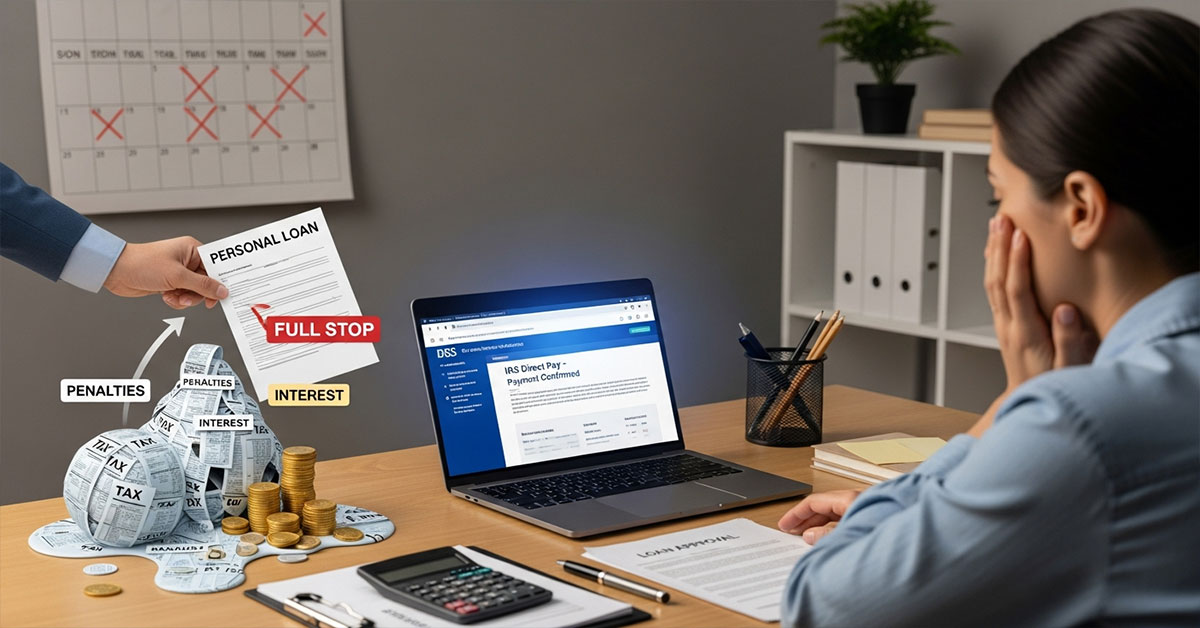 personal loan to pay taxes