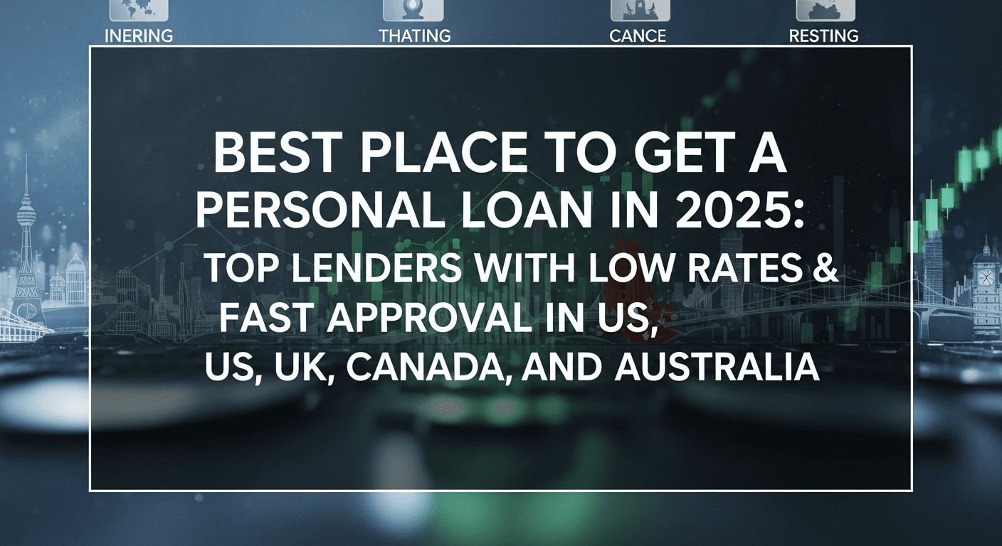 Best Place to Get a Personal Loan