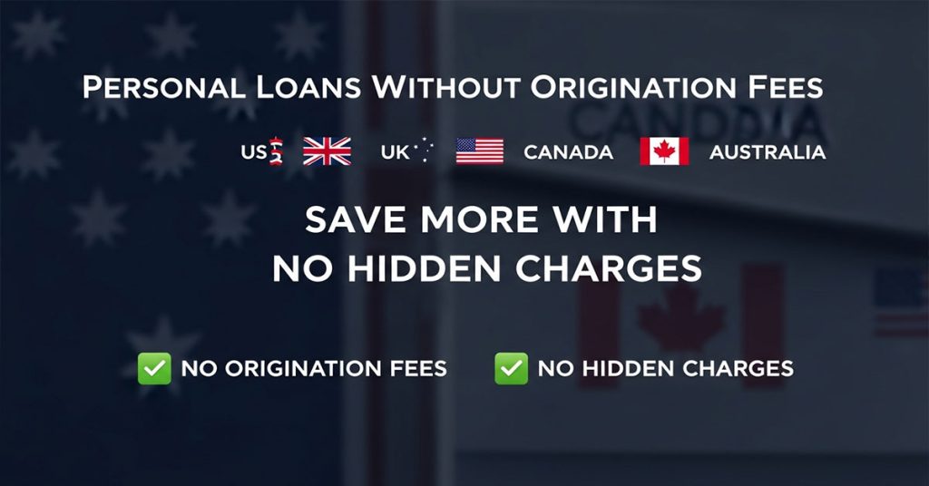Personal Loans Without Origination Fees