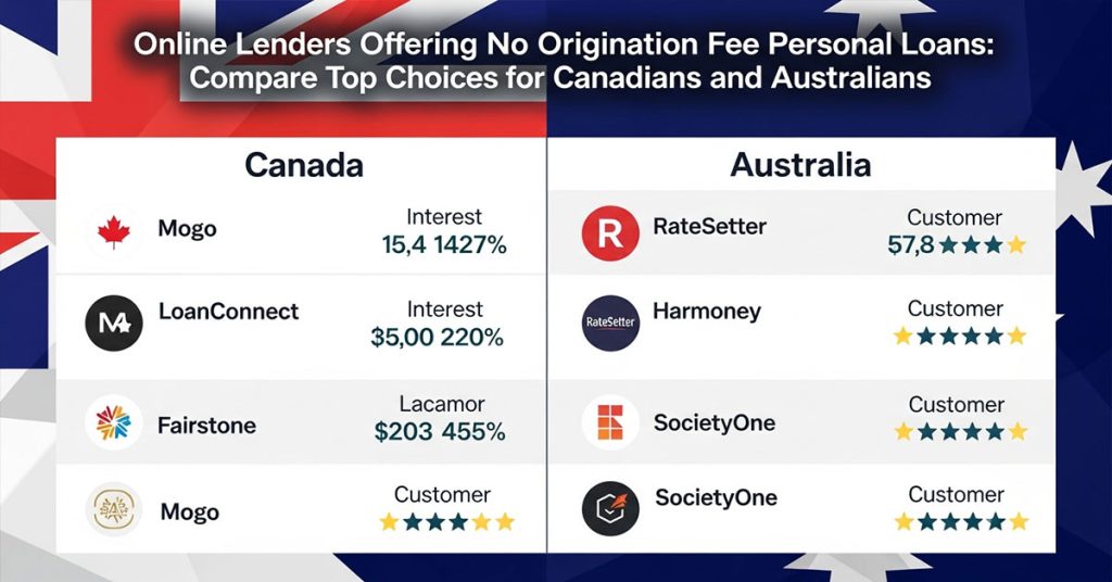 Personal Loans Without Origination Fees